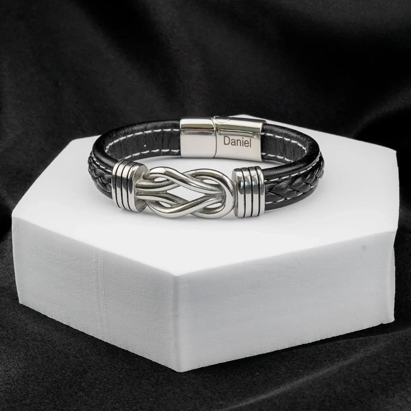 Pulsera con nudo infinito personalizable – A mi hijo - Moroveta