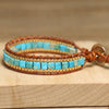 Pulsera con piedras Aquamarina - Moroveta