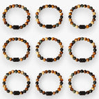 Pulsera con signo zodiacal de piedras naturales Moodiak - Moroveta