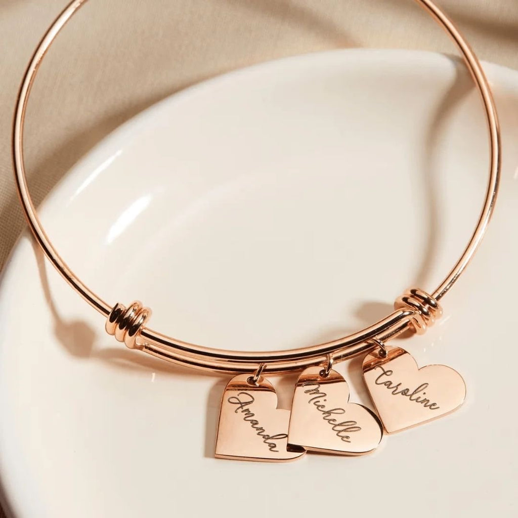 Pulsera Corazones Eternos Personalizada - Moroveta