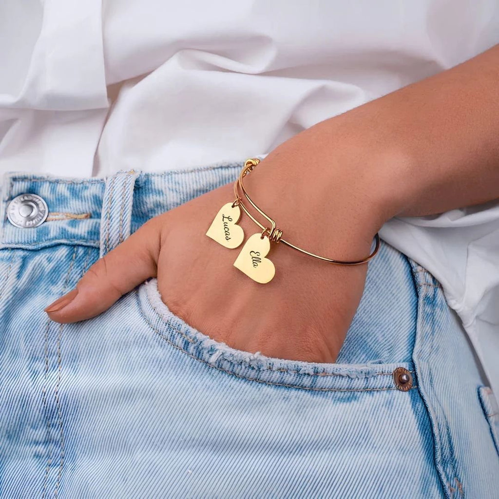 Pulsera Corazones Eternos Personalizada - Moroveta