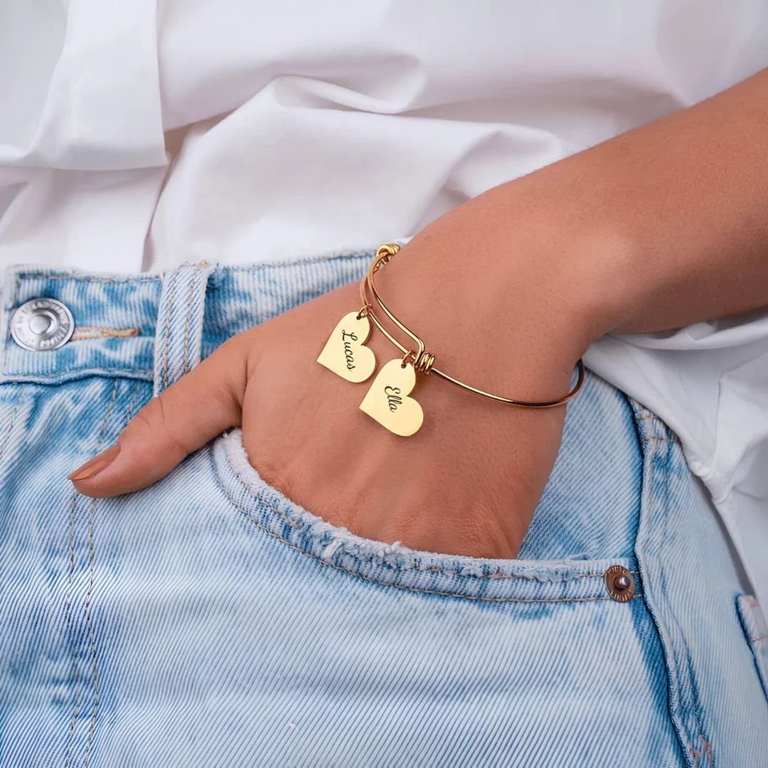 Pulsera Corazones Eternos Personalizada - Moroveta