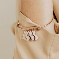 Pulsera Corazones Eternos Personalizada - Moroveta