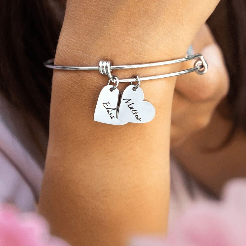 Pulsera Corazones Eternos Personalizada - Moroveta