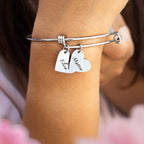 Pulsera Corazones Eternos Personalizada - Moroveta