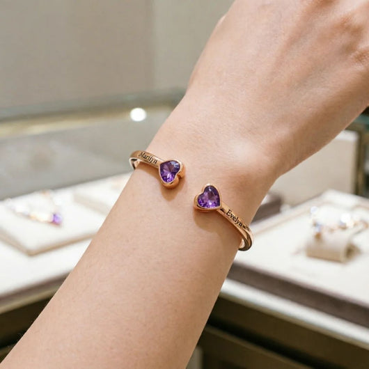 Pulsera Corazones Unidos Mamá e Hija - Moroveta