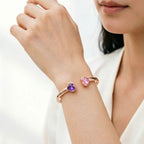 Pulsera Corazones Unidos Mamá e Hija - Moroveta