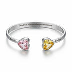 Pulsera Corazones Unidos Mamá e Hija - Moroveta