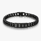 Pulsera cubana grabada para hombre - Moroveta
