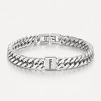 Pulsera cubana grabada para hombre - Moroveta