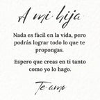 Pulsera de amor infinito - A mi hija - Moroveta