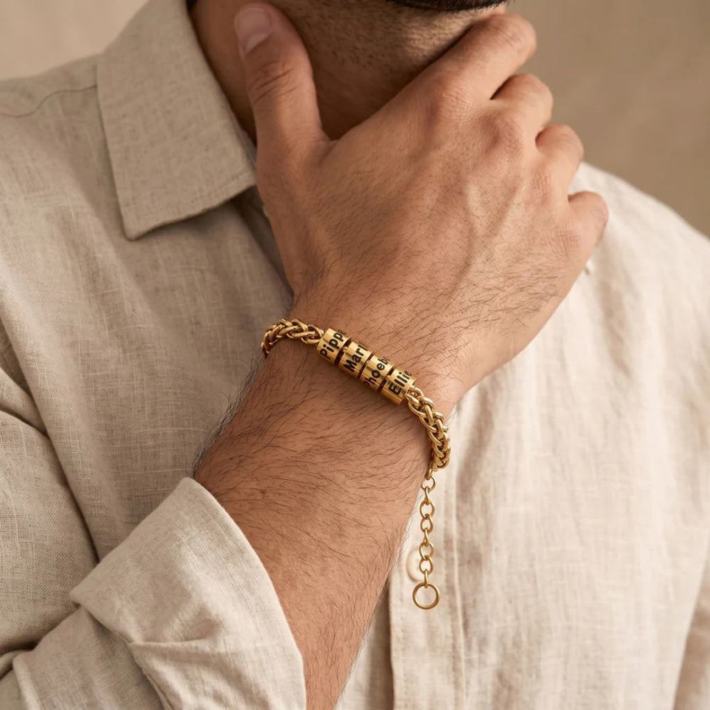 Pulsera de cadena para Papá personalizada - Moroveta