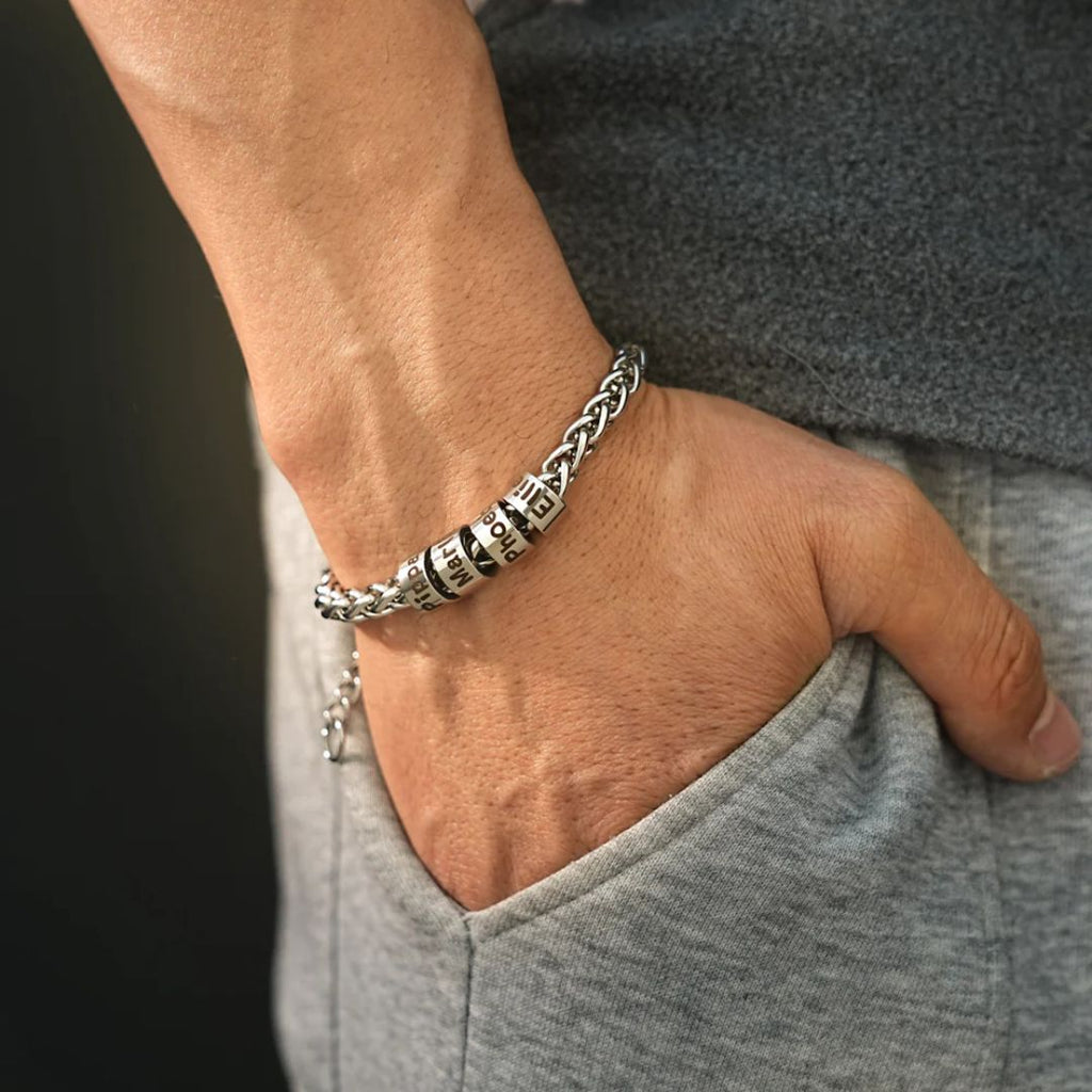 Pulsera de cadena para Papá personalizada - Moroveta