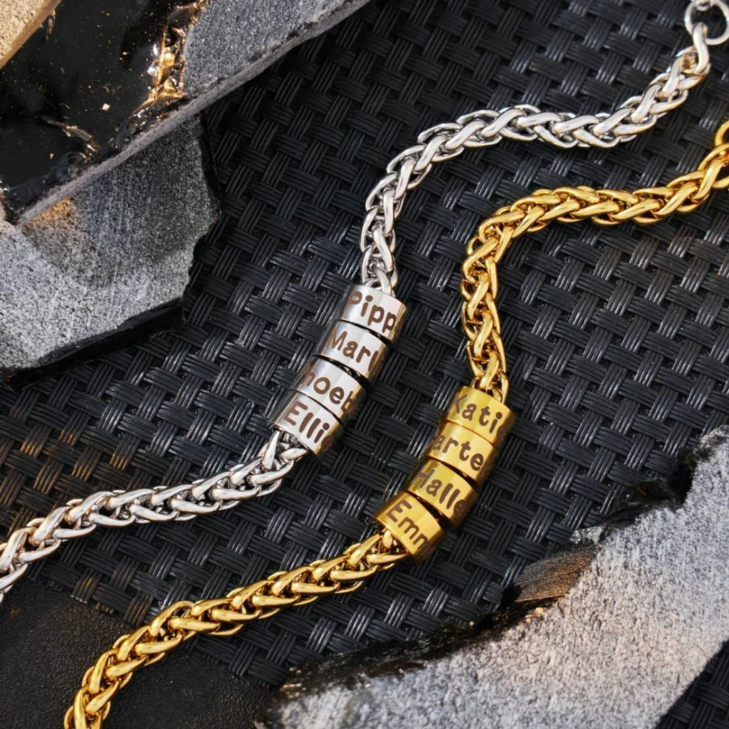 Pulsera de cadena para Papá personalizada - Moroveta