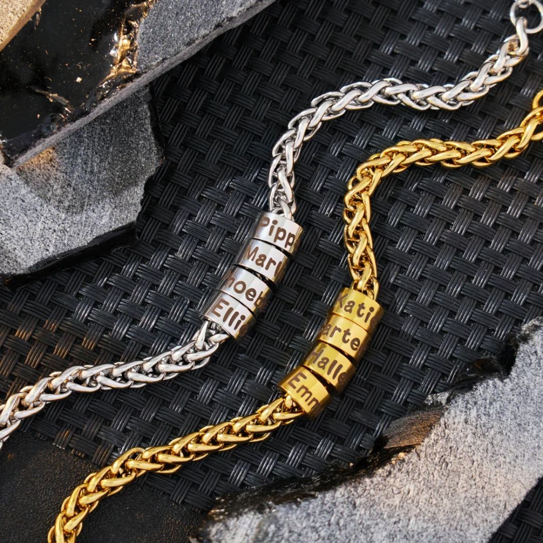 Pulsera de cadena para Papá personalizada - Moroveta
