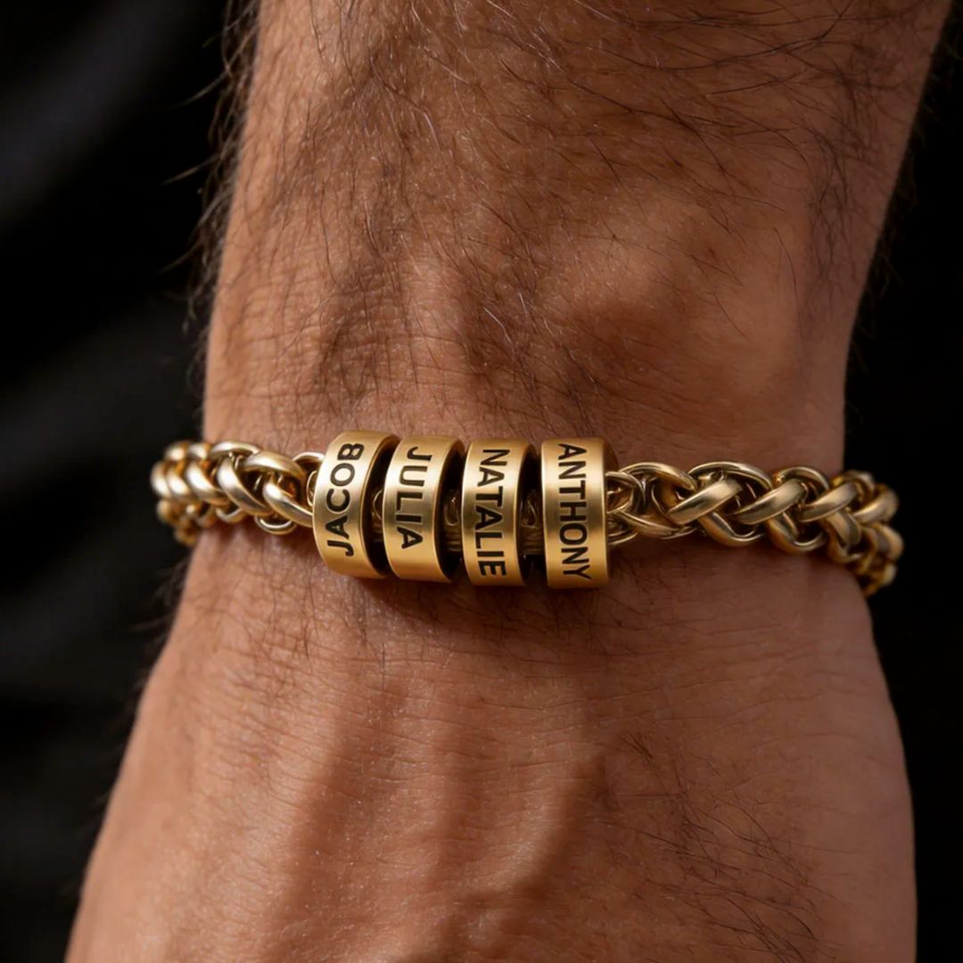 Pulsera de cadena para Papá personalizada - Moroveta