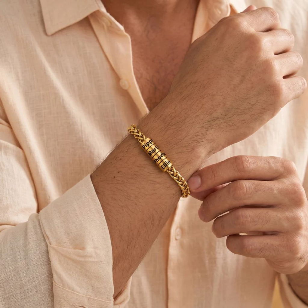 Pulsera de cadena para Papá personalizada - Moroveta