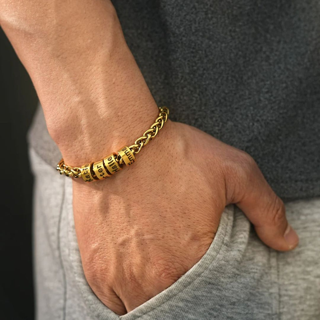 Pulsera de cadena para Papá personalizada - Moroveta
