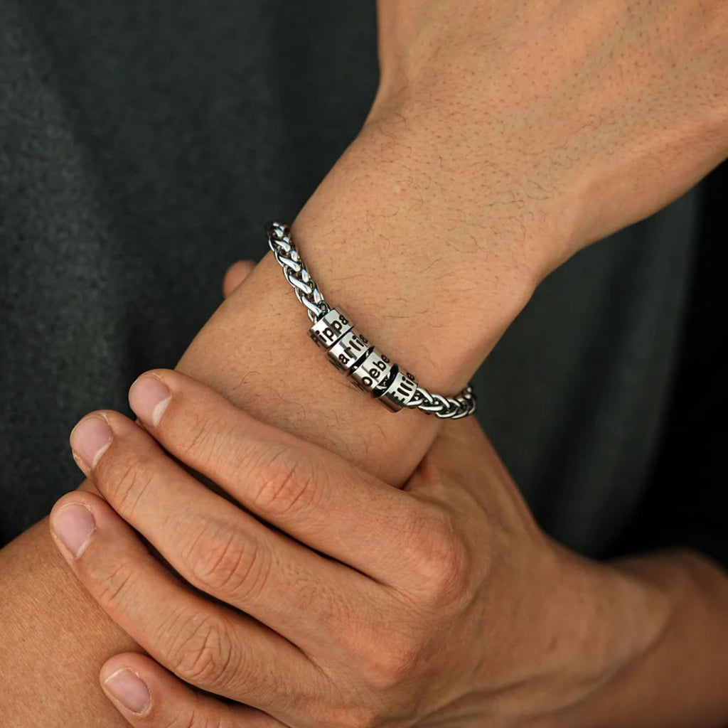 Pulsera de cadena para Papá personalizada - Moroveta