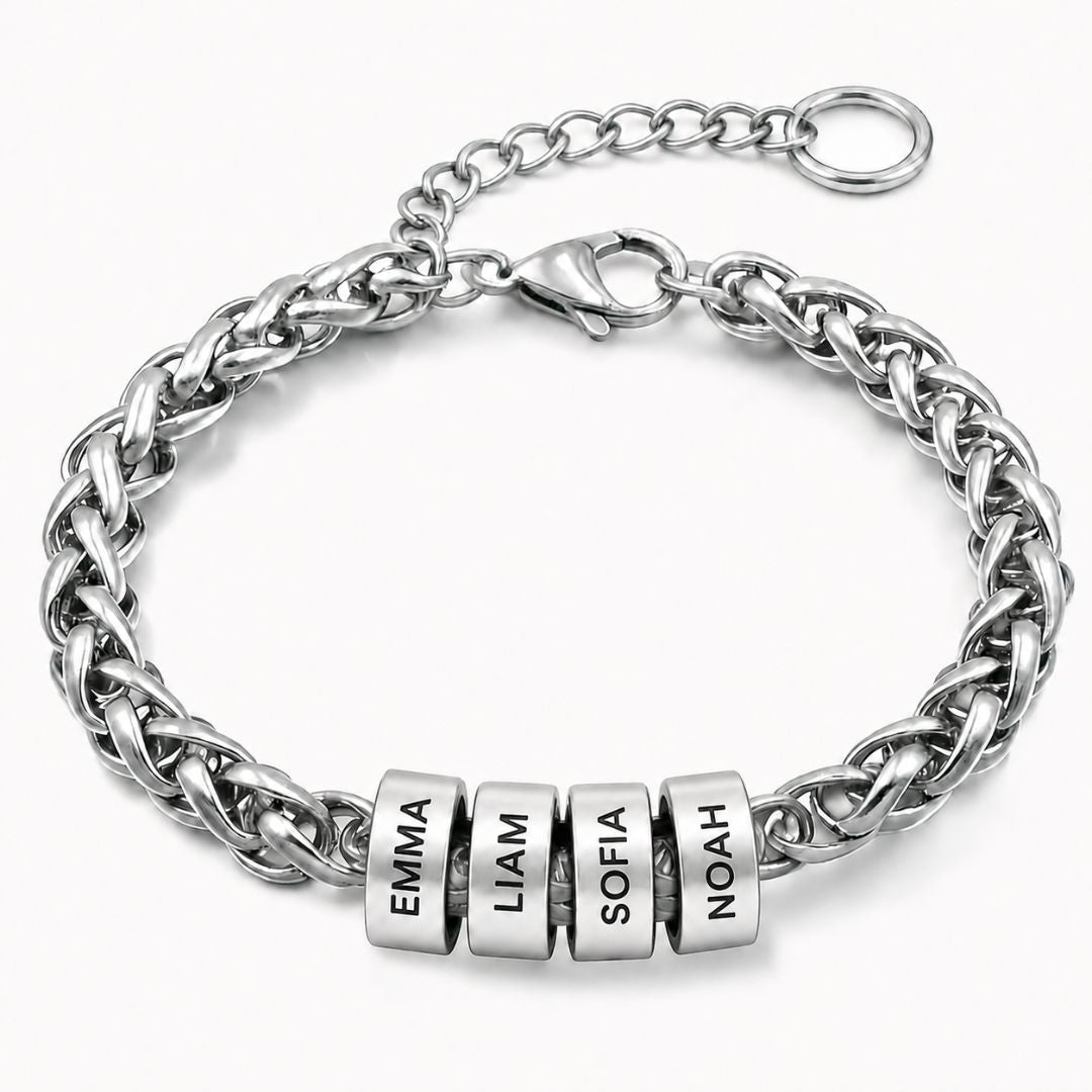 Pulsera de cadena para Papá personalizada - Moroveta