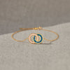 Pulsera de círculos unidos - Madre e hija - Moroveta