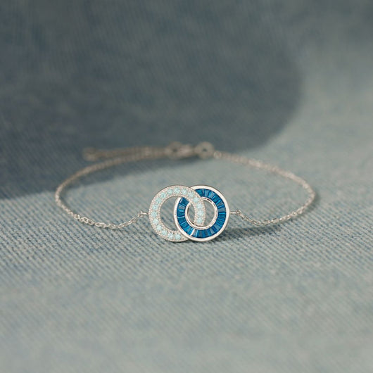 Pulsera de círculos unidos - Madre e hija - Moroveta