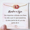 Pulsera de círculos unidos - Madre e hija