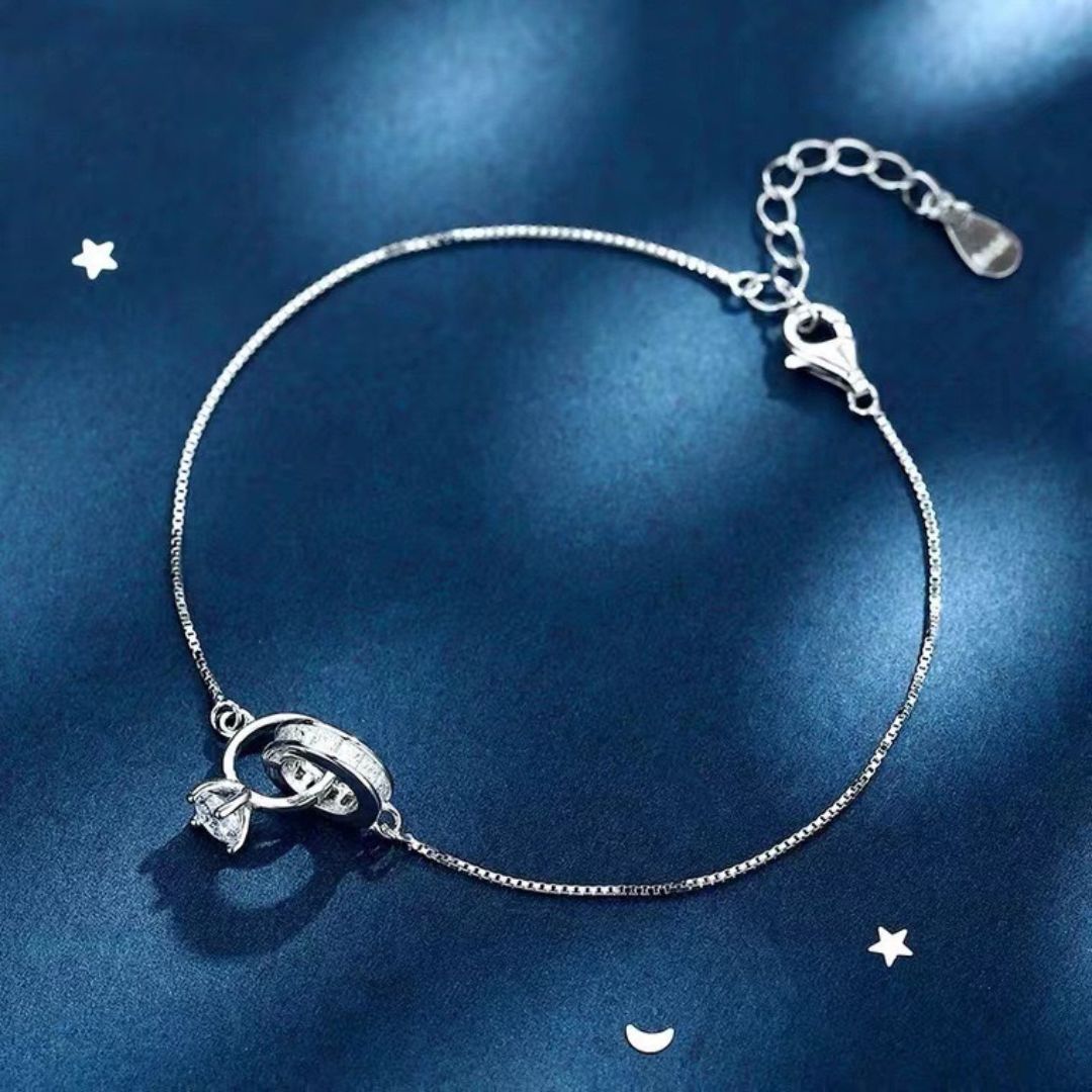 Pulsera de compromiso de anillos - Moroveta