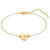 Pulsera de corazón personalizada con inicial - Moroveta