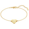 Pulsera de corazón personalizada con inicial - Moroveta