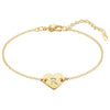 Pulsera de corazón personalizada con inicial - Moroveta