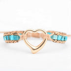 Pulsera de Corazón turquesa (Oferta 2x1) - Moroveta
