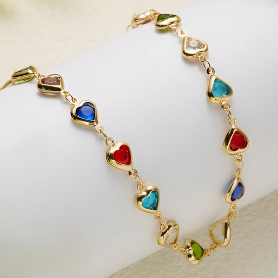 Pulsera de corazones - Moroveta