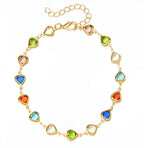 Pulsera de corazones - Moroveta