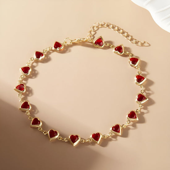 Pulsera de corazones - Moroveta