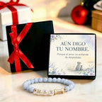 Pulsera de Cristales Personalizada con Nombre de Mascota - Moroveta