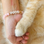 Pulsera de Cristales Personalizada con Nombre de Mascota - Moroveta