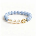 Pulsera de Cristales Personalizada con Nombre de Mascota - Moroveta