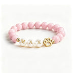 Pulsera de Cristales Personalizada con Nombre de Mascota - Moroveta