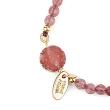 Cargar imagen en el visor de la galería, Pulsera de cuarzo rosa - Moroveta