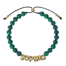 Cargar imagen en el visor de la galería, Pulsera de Cuentas con Nombre (Oferta 2x1) - Moroveta