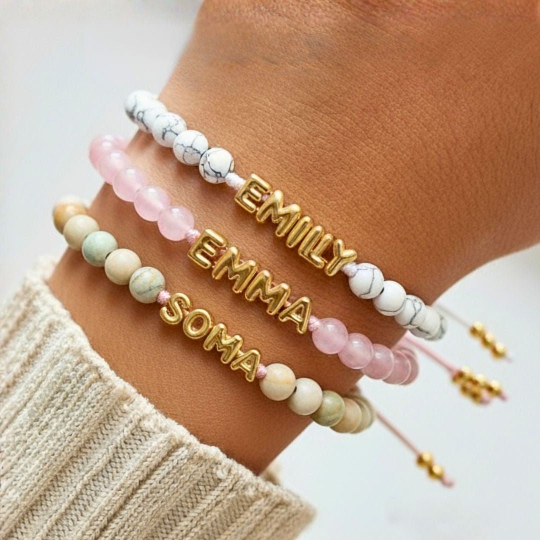 Pulsera de Cuentas con Nombre (Oferta 2x1) - Moroveta