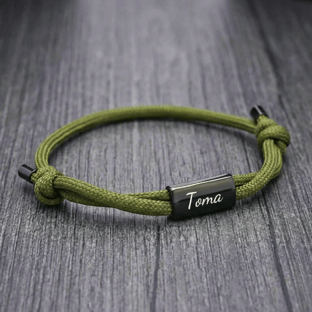 Pulsera de cuerda para hombre - Moroveta