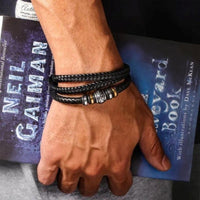 Pulsera de cuero - "Para mi hijo" - Moroveta