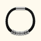 Pulsera de cuero personalizada para hombre - Moroveta