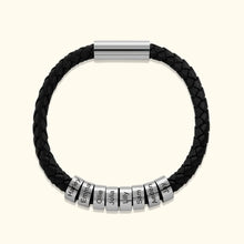 Cargar imagen en el visor de la galería, Pulsera de cuero personalizada para hombre - Moroveta