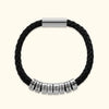 Pulsera de cuero personalizada para hombre - Moroveta