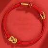 Pulsera de hilo rojo con nudo infinito - Moroveta