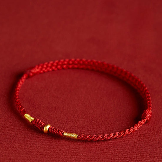 Pulsera de hilo rojo de protección - Moroveta