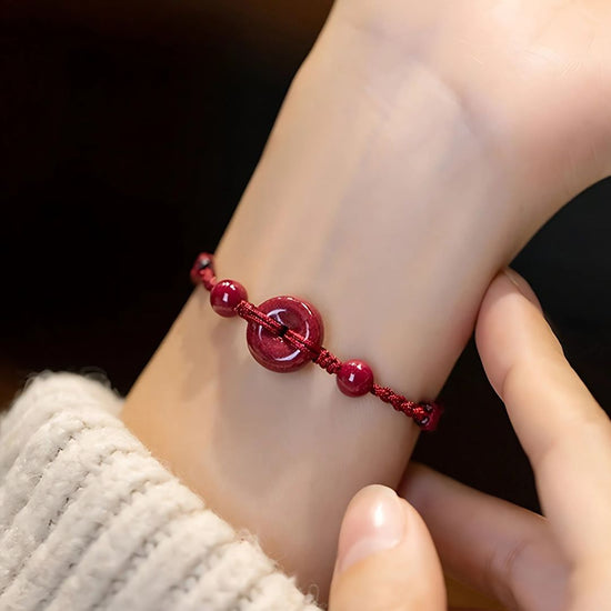 Pulsera de hilo rojo para la suerte - Moroveta